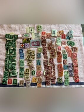 Lot #24 British Commonwealth Stamp Collection 200+ Pcs Aden M.E.F.